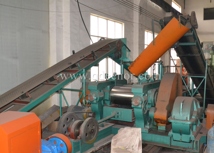 Reclaimed rubber production equipment